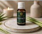 Handcrafted Lemongrass Pure Aroma Oil made in India – HeritageKosh