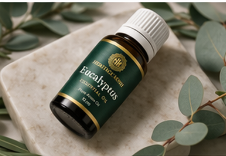 Handcrafted Eucalyptus Pure Aroma Oil made in India – HeritageKosh