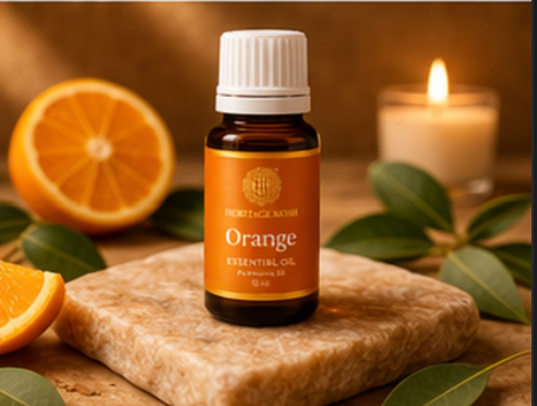 Handcrafted Orange Pure Aroma Oil made in India – HeritageKosh
