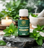 Handcrafted Peppermint Pure Aroma Oil made in India – HeritageKosh