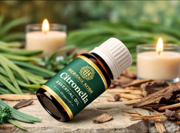 Handcrafted Citronella Pure Aroma Oil made in India – HeritageKosh
