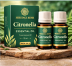 Handcrafted Citronella Pure Aroma Oil made in India – HeritageKosh