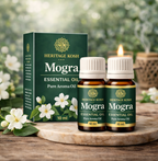 Handcrafted Mogra Pure Aroma Oil made in India – HeritageKosh