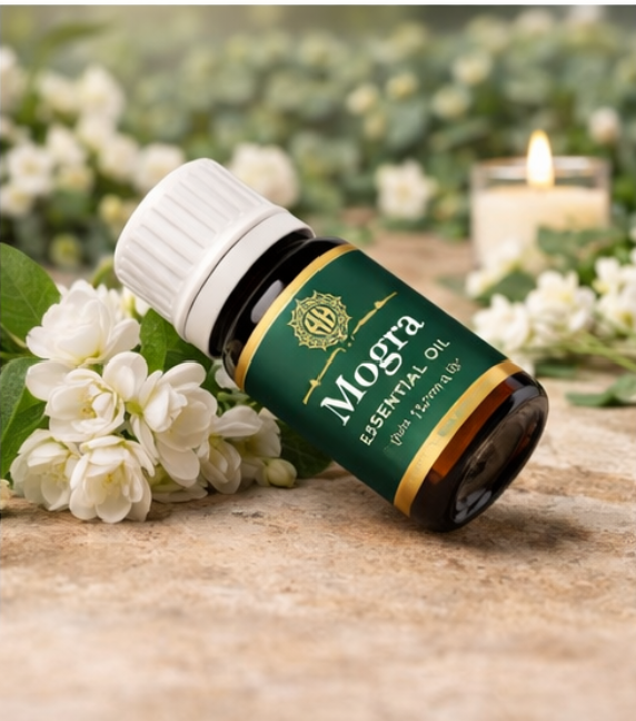 Handcrafted Mogra Pure Aroma Oil made in India – HeritageKosh