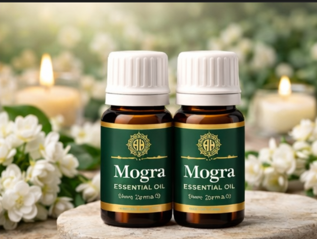 Handcrafted Mogra Pure Aroma Oil made in India – HeritageKosh