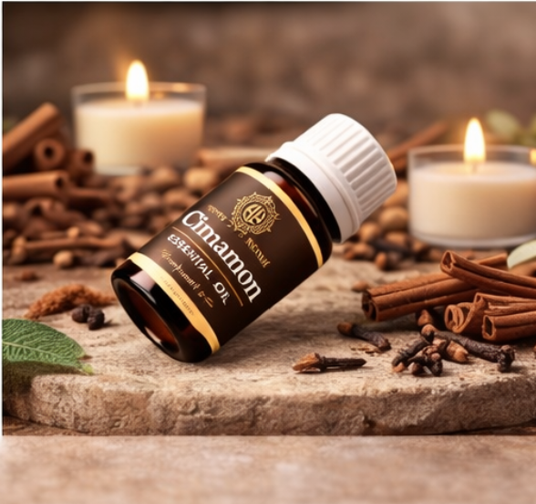 Handcrafted Cinnamon Pure Aroma Oil made in India – HeritageKosh