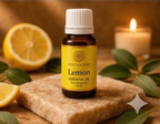Handcrafted Lemon Pure Aroma Oil made in India – HeritageKosh