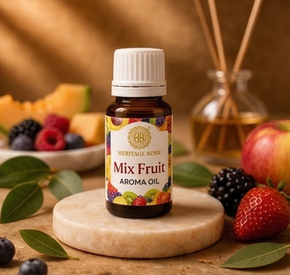Handcrafted Mixfruit Pure Aroma Oil made in India – HeritageKosh