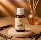 Handcrafted Vanilla Pure Aroma Oil made in India – HeritageKosh