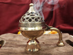 Handcrafted Brass Dhoopdan made in India – HeritageKosh