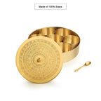 Handcrafted Brass Masala Daan made in India – HeritageKosh