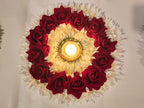 Handcrafted Rose Gajra Rangoli made in India – HeritageKosh