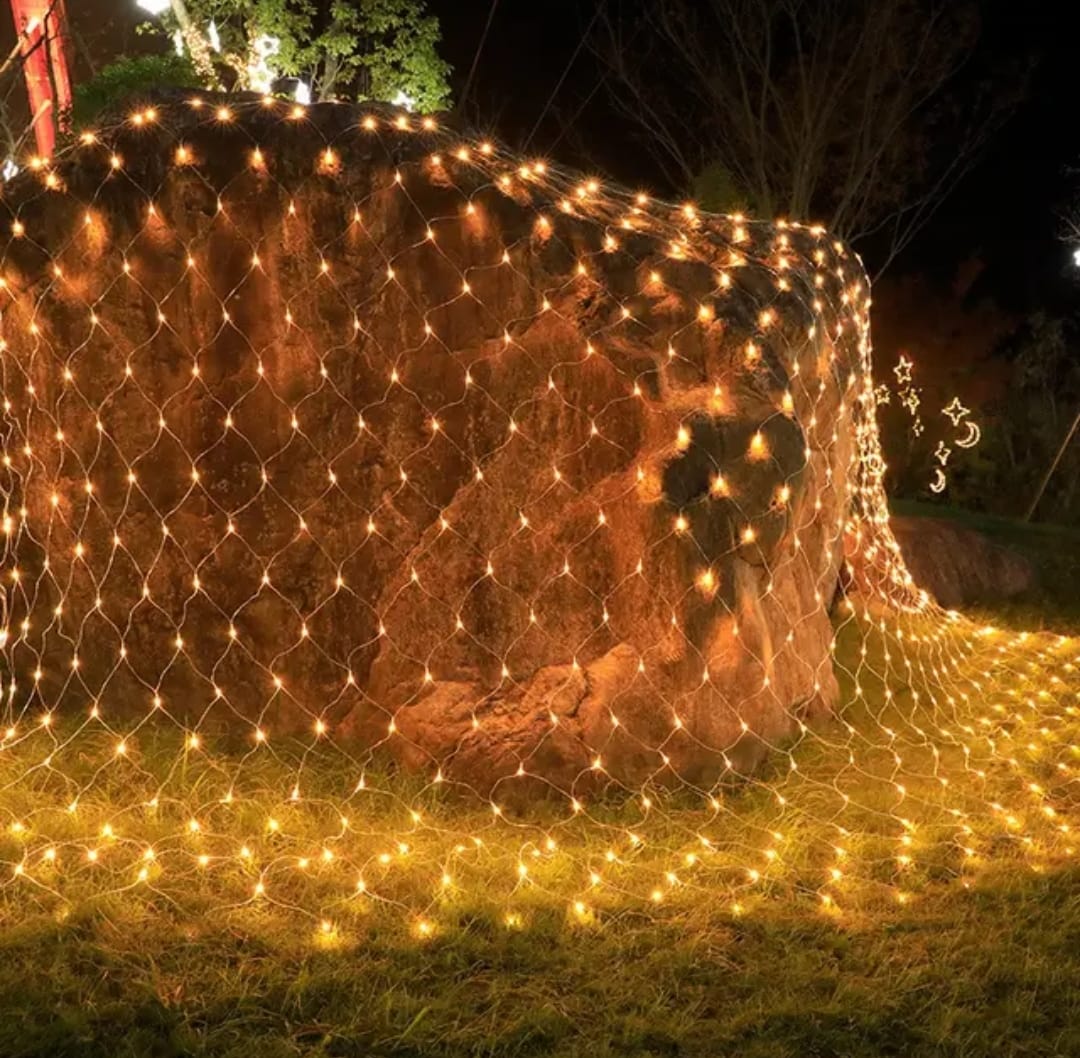 3 metre by 3 metre LED mesh light net