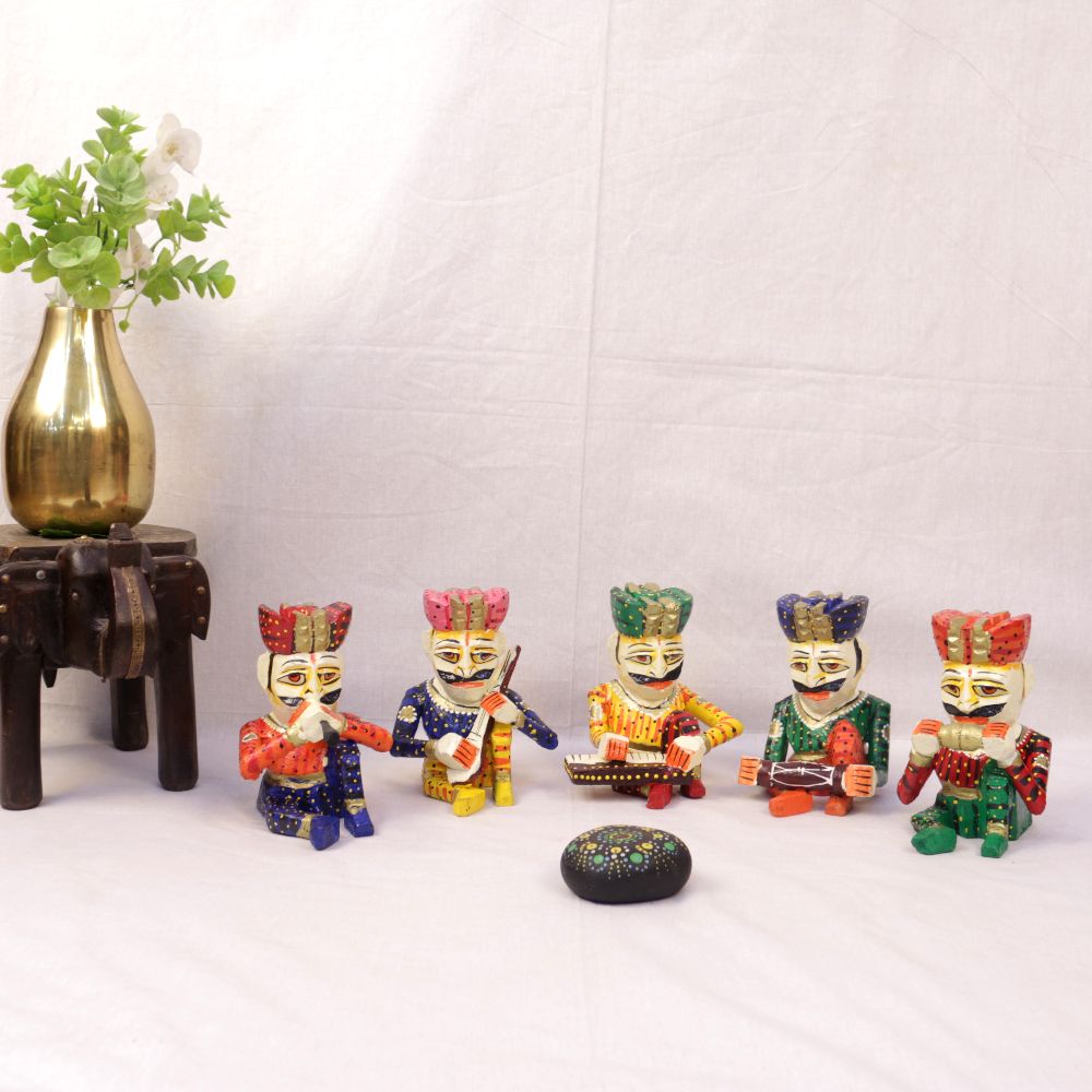 Wooden Musician Set of 5 – 4 inch — view 2