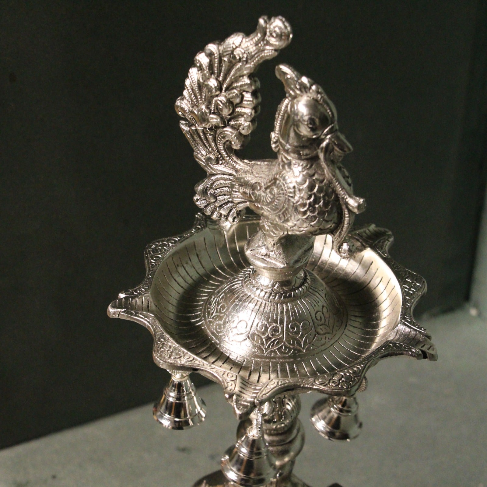 Elephant Samai Oil Lamp – 16 inch — view 3