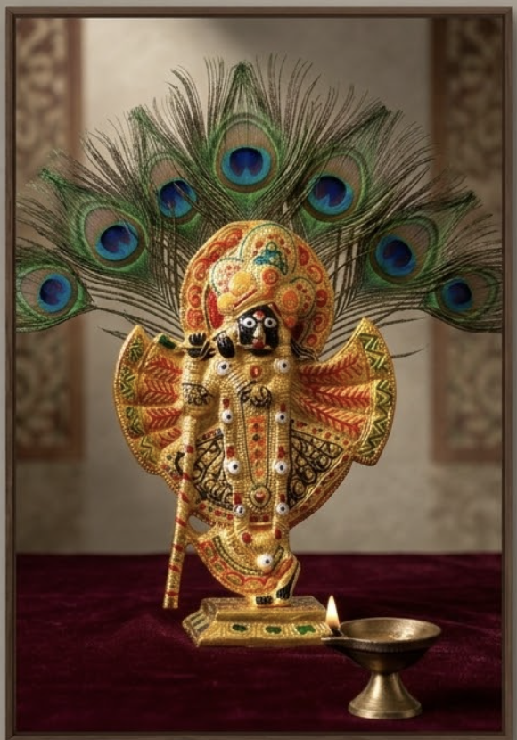 Banke Bihari Krishna Idol – 9 inch