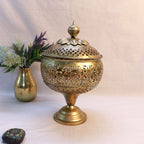 Footed Fruit Basket with Domed Lid – Small — view 3