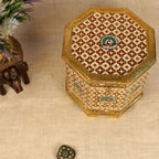 Meenakari Tunkey Stool – 14 inch — view 3