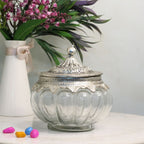 Melon-Form Glass Jar – Big