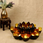 17 Batti Diya Stand with Glass Cups — view 3