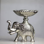 Elephant Bowl – Silver Finish