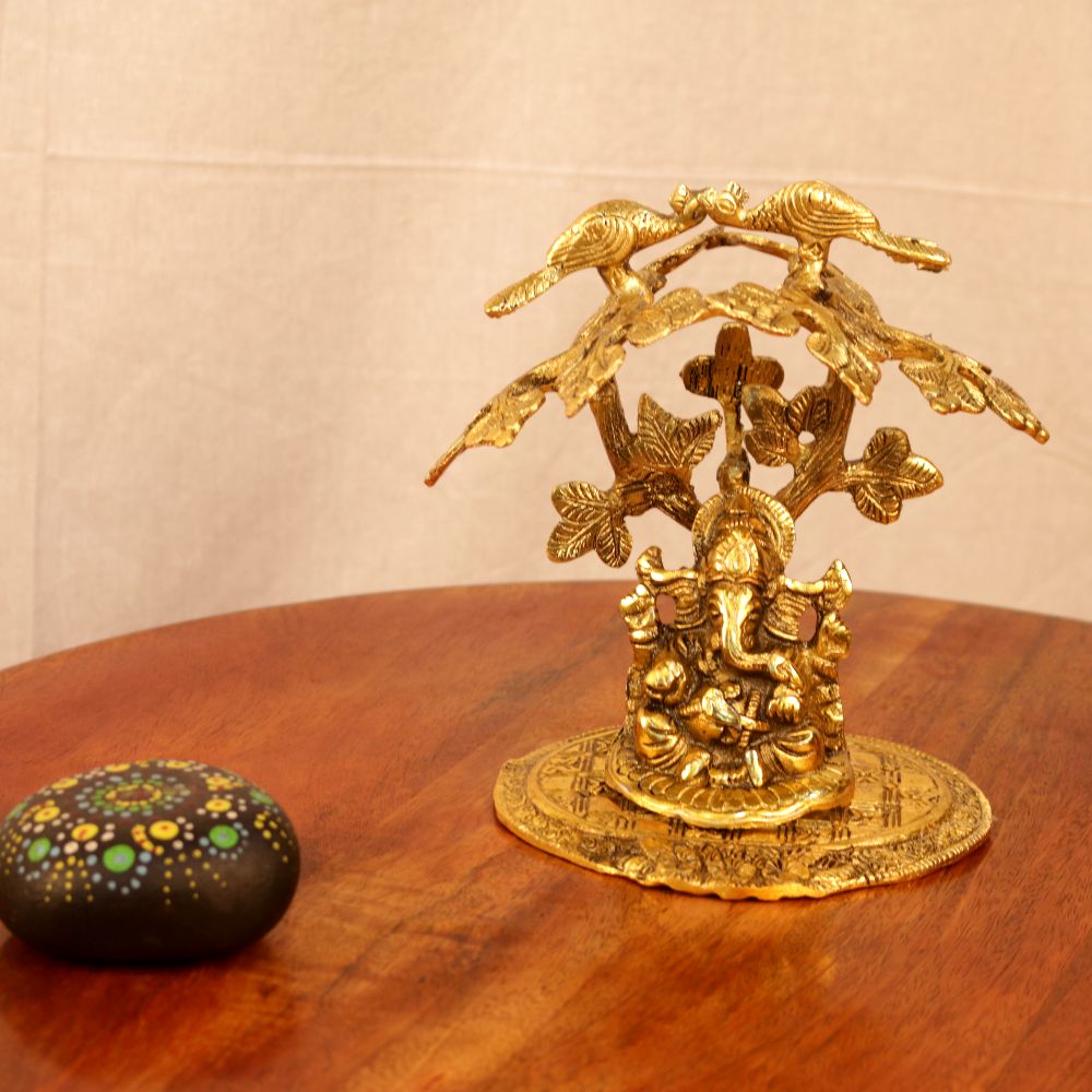 Oxidised Ganesh Tree — view 2