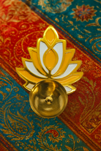 Handcrafted Colorful Lotus Diya made in India – HeritageKosh