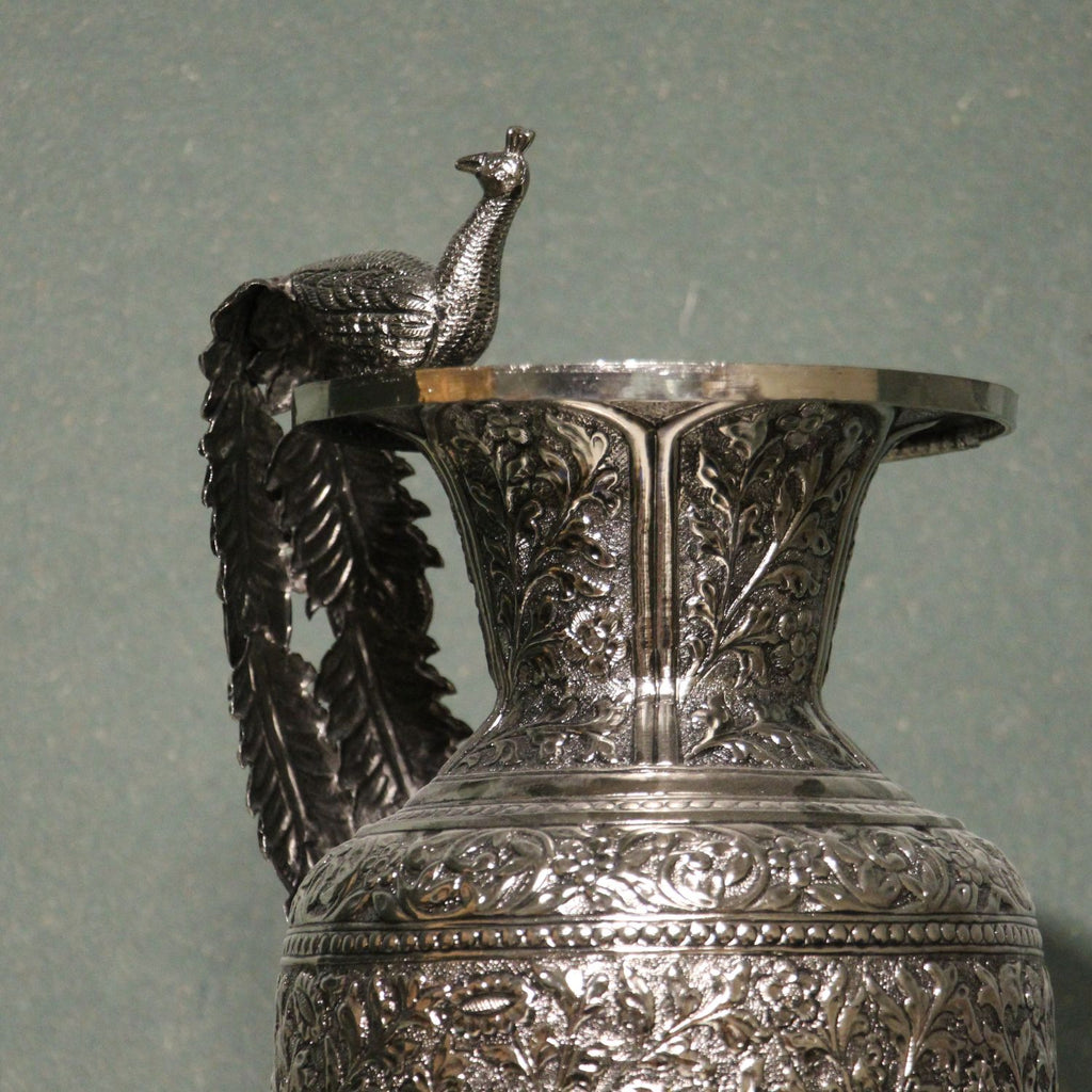 Peacock Handle Flower Pot – Tall