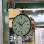 Hand-Painted Railway Wall Clock – 12 inch — view 3