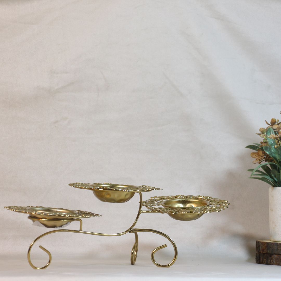 3-Way Urli Tealight Stand