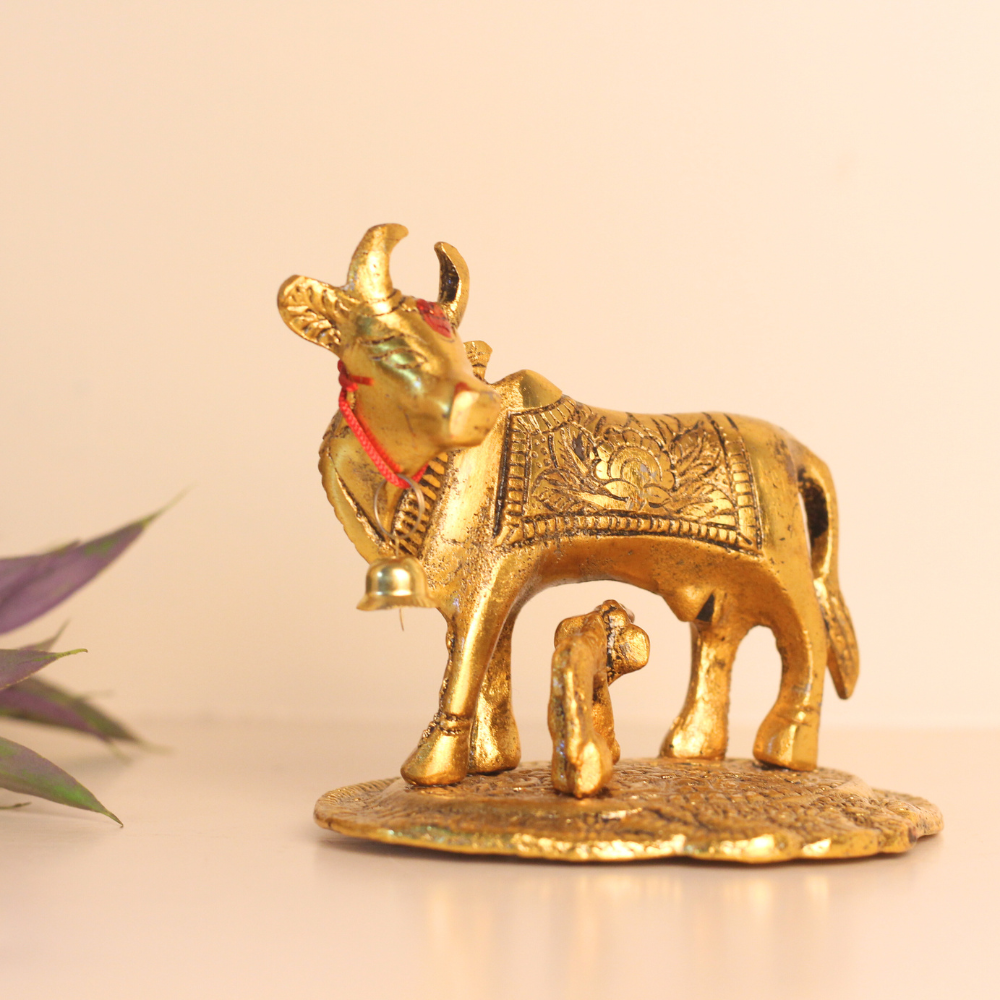 Oxidised Cow and Calf – Medium — view 2