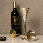 Silver Horn Wine Glass – Set of 2 — view 3