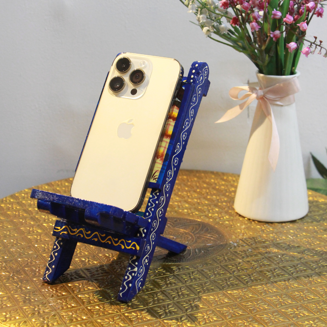 Hand-Painted Mini Folding Chair