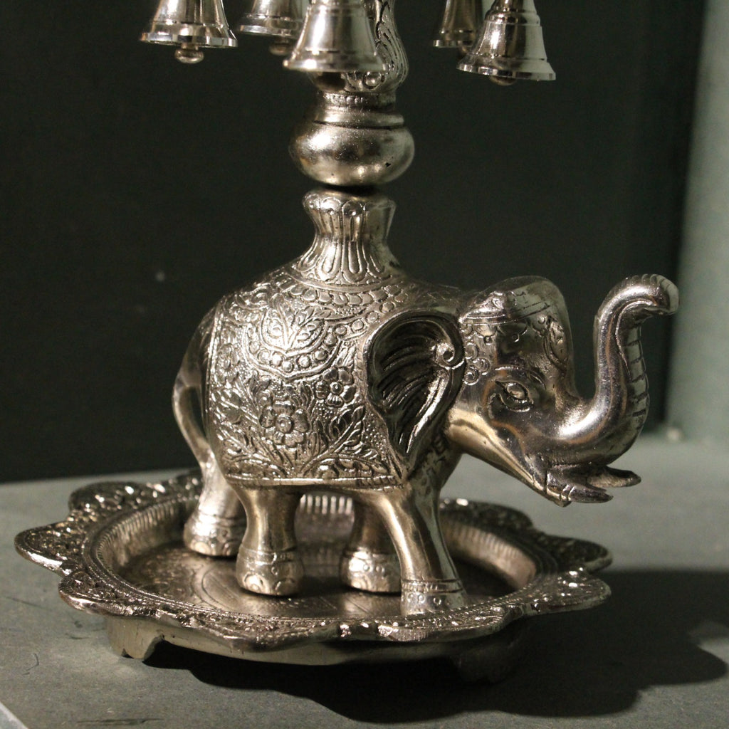 Elephant Samai Oil Lamp – 16 inch — view 2