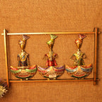 Three Sitting Musicians Wall Frame — view 2