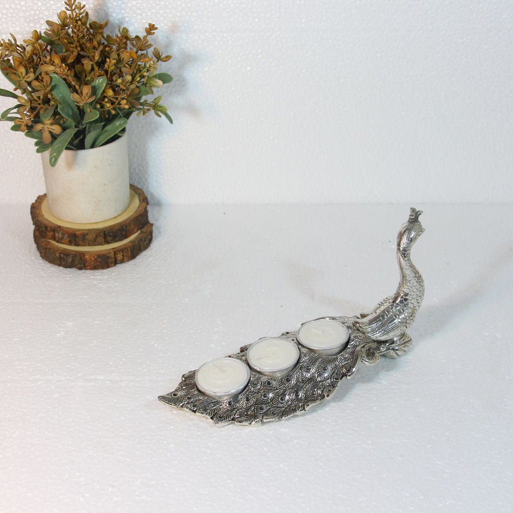 Peacock Tealight Holder – Single — view 5