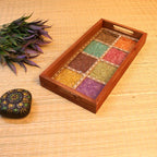 Wooden Gemstone Tray – 6x12 inch