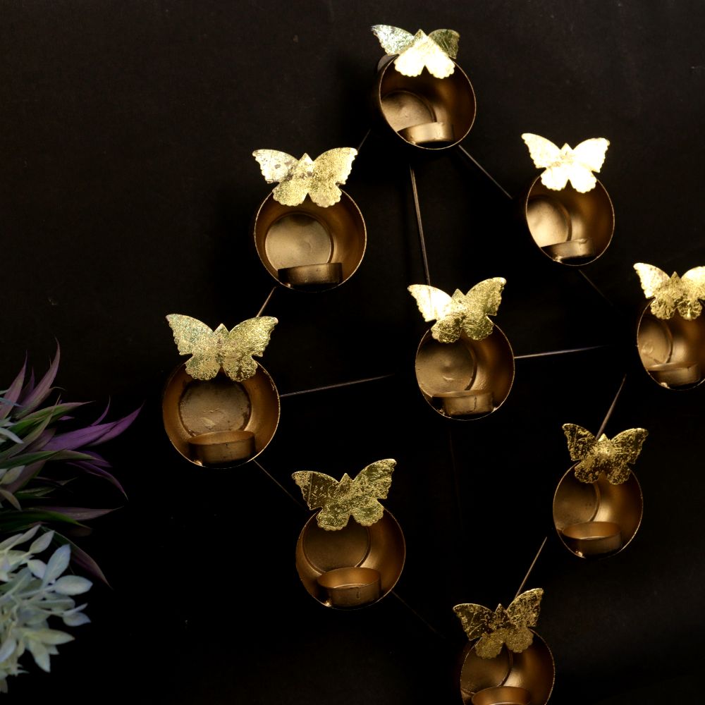 Butterfly Wall Tealight Holder – 9 Way — view 3