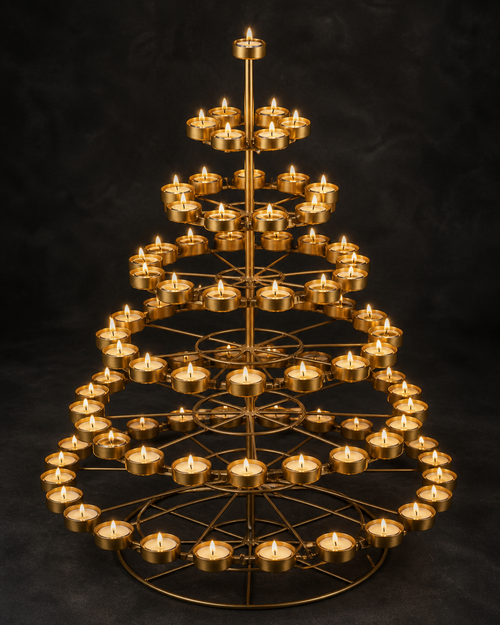 108 Tealight Spiral Stand