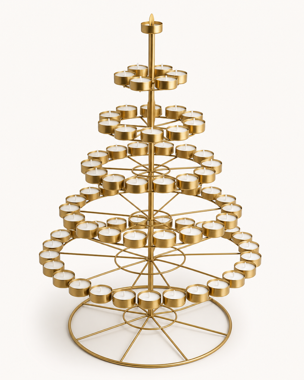 108 Tealight Spiral Stand