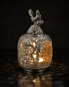 Gourd-Form Brass Tealight Holder