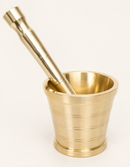 Brass Hawan Dasta (Mortar & Pestle) – Kharal Musal