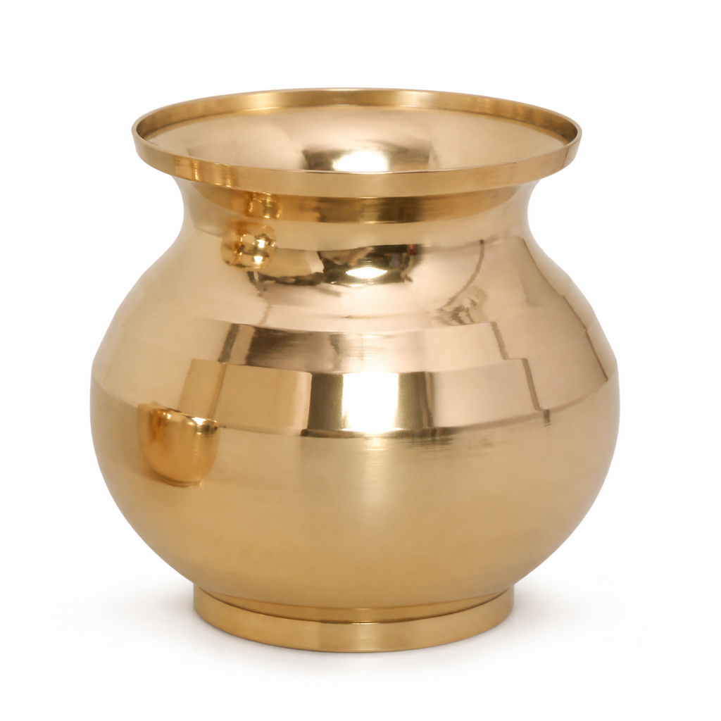 Brass Lota Fancy (Kalash) – Handcrafted Moradabad Brass