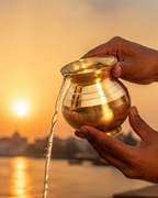 Brass Lota Fancy (Kalash) – Handcrafted Moradabad Brass