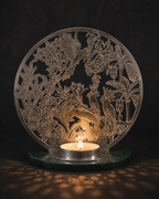 Parrot Tealight Holder – Large, Boxed