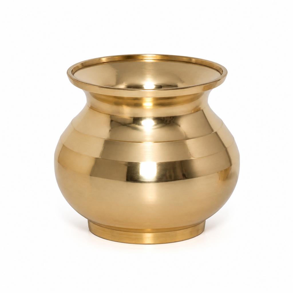 Brass Lota Fancy (Kalash) – Handcrafted Moradabad Brass