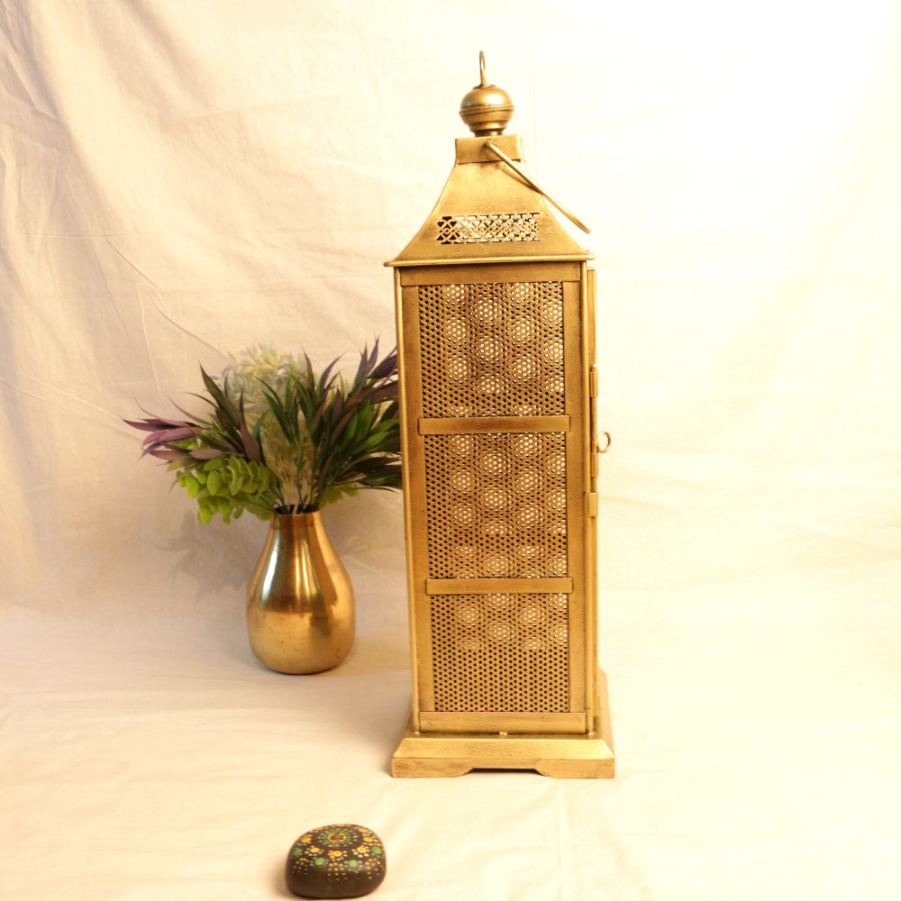 Tall Iron Lantern – 25 inch — view 2