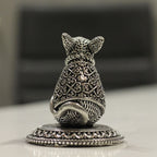 Mushak Figurine – Oxidised Silver Finish, Big
