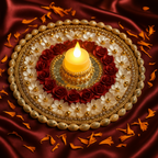 Cowrie rangoli(Pack of 2)