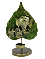 Ganesh Leaf Tealight Holder